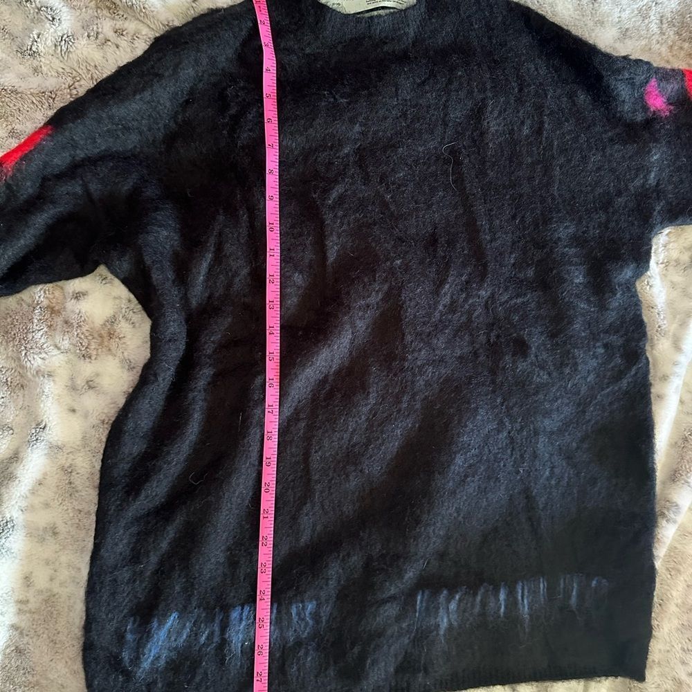 Off-White Mohair Brushed Very Soft Sweater - Picture 6 of 8